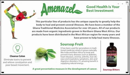 Amenazel Soursop Bitters (16oz)